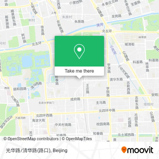 光华路/清华路(路口) map