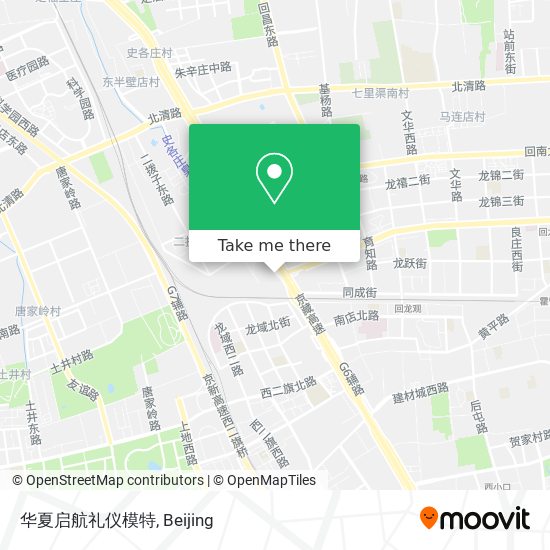 华夏启航礼仪模特 map