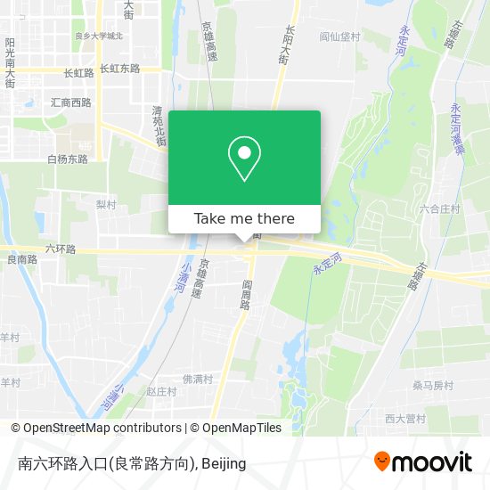 南六环路入口(良常路方向) map