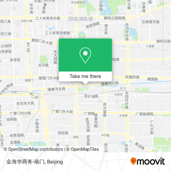 金海华商务-南门 map