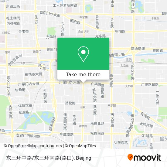 东三环中路/东三环南路(路口) map