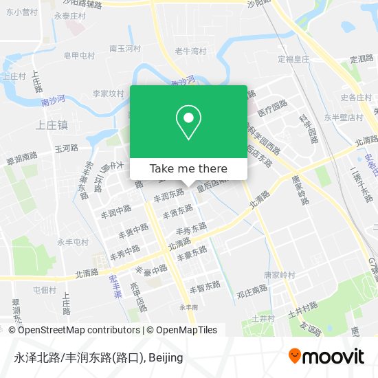 永泽北路/丰润东路(路口) map