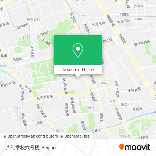 八维学校六号楼 map