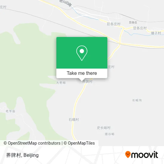 界牌村 map