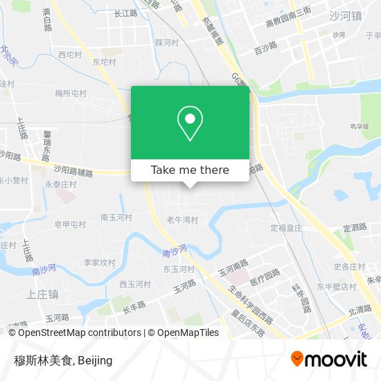 穆斯林美食 map