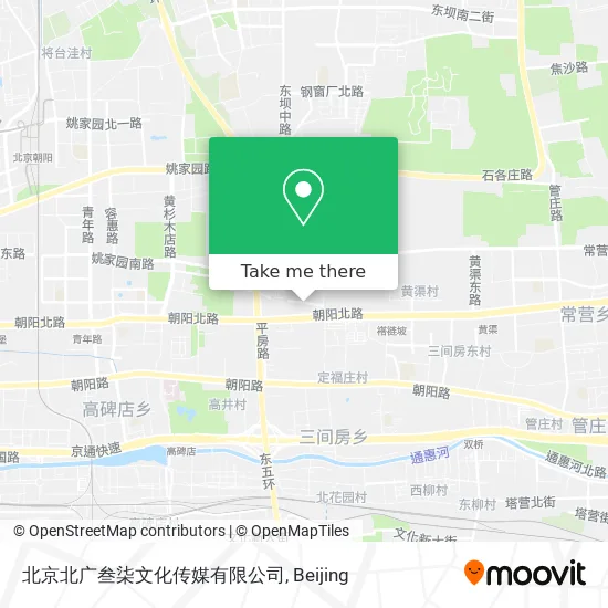 北京北广叁柒文化传媒有限公司 map