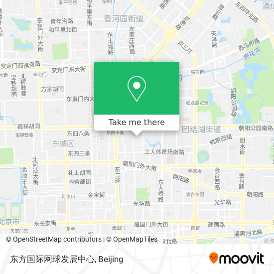 东方国际网球发展中心 map