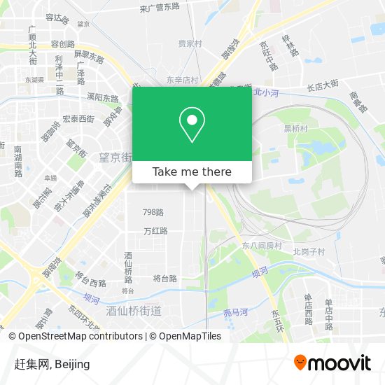 赶集网 map
