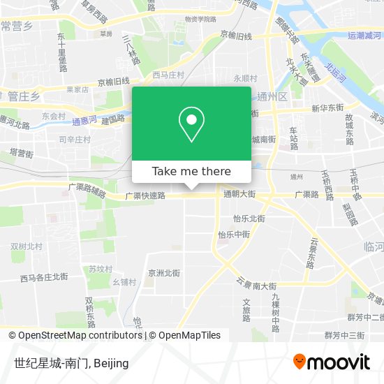 世纪星城-南门 map