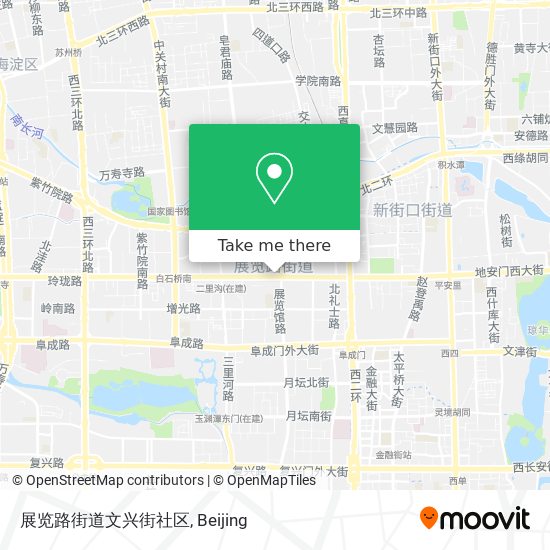 展览路街道文兴街社区 map