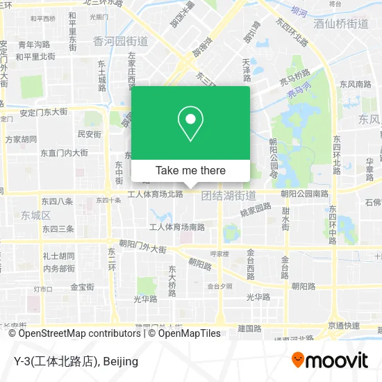 Y-3(工体北路店) map
