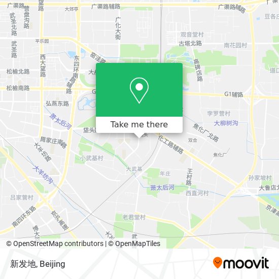 新发地 map