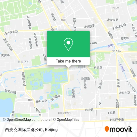 西麦克国际展览公司 map