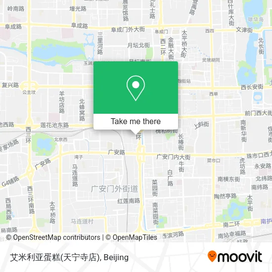 艾米利亚蛋糕(天宁寺店) map