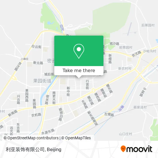 利亚装饰有限公司 map