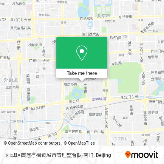 西城区陶然亭街道城市管理监督队-南门 map