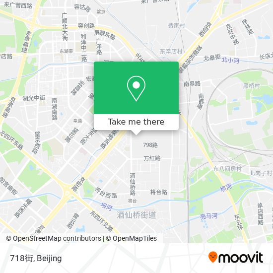 718街 map