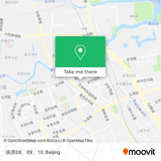 病房08、09、10 map