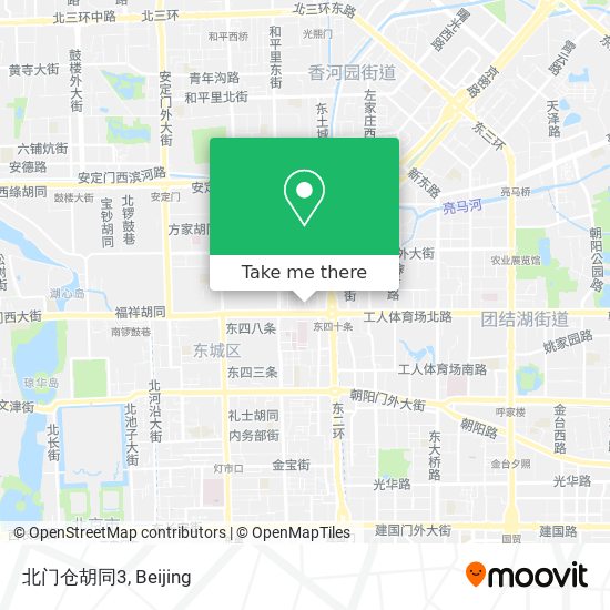 北门仓胡同3 map