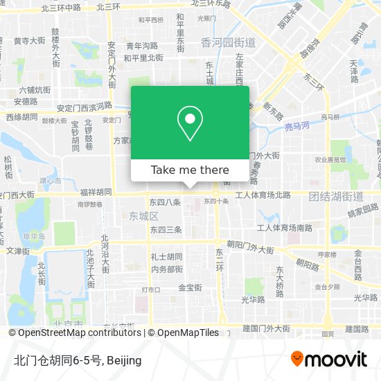 北门仓胡同6-5号 map