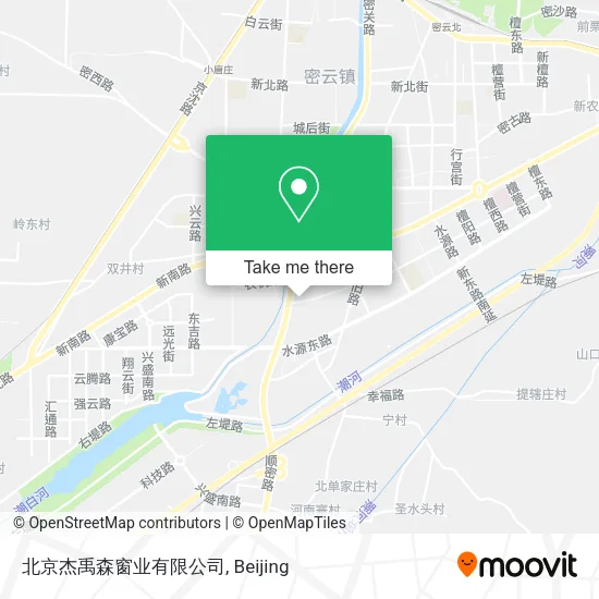 北京杰禹森窗业有限公司 map