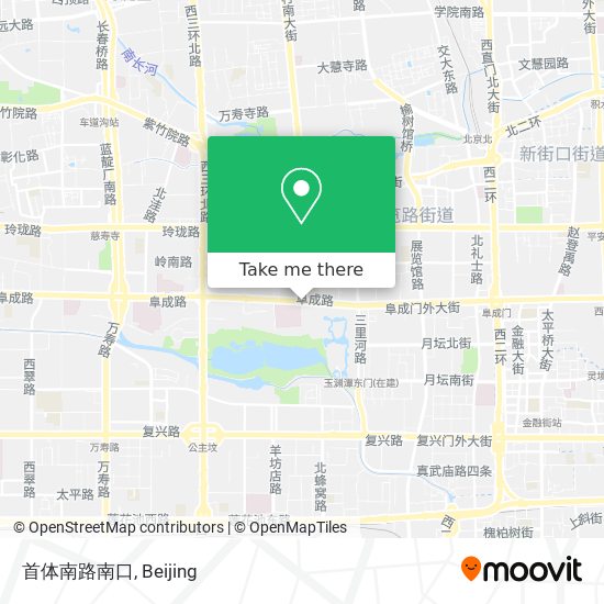 首体南路南口 map