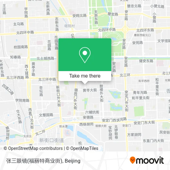张三眼镜(福丽特商业街) map