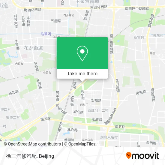 徐三汽修汽配 map
