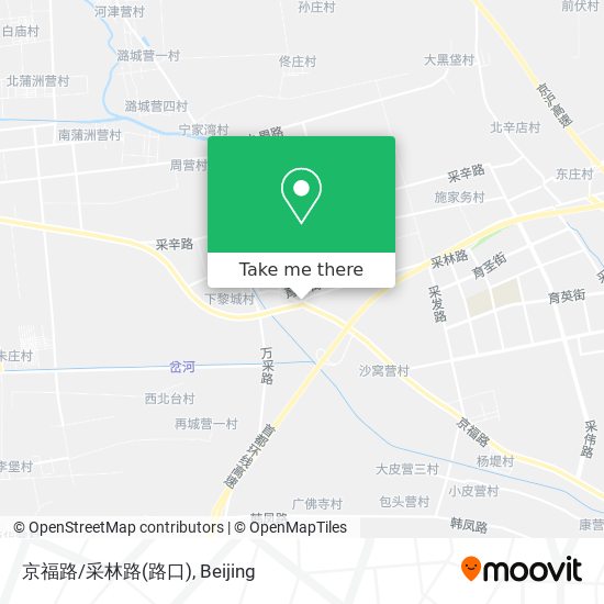 京福路/采林路(路口) map