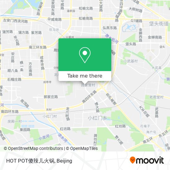HOT POT傻辣儿火锅 map