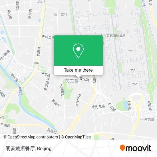 明豪戴斯餐厅 map