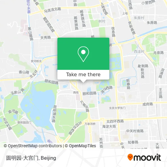 圆明园-大宫门 map