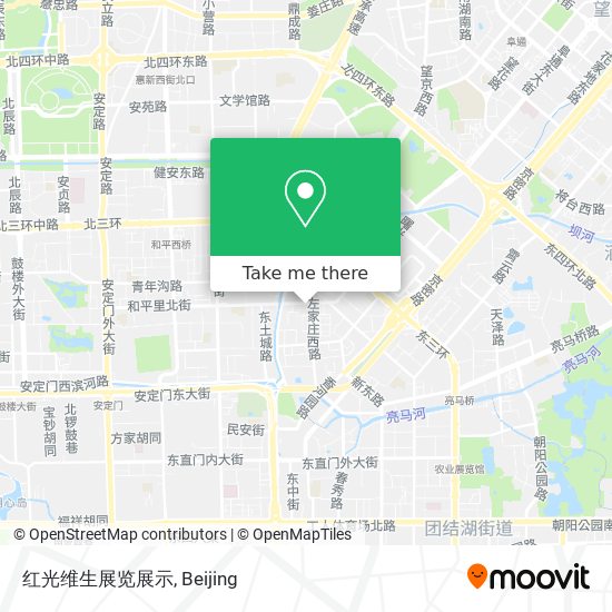 红光维生展览展示 map