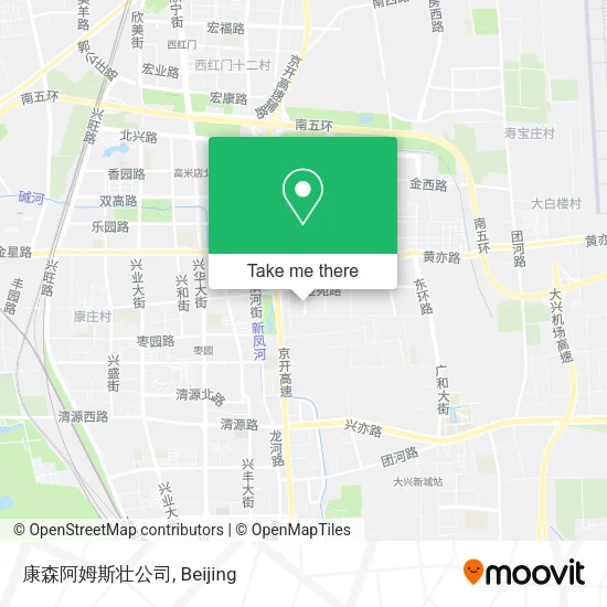 康森阿姆斯壮公司 map