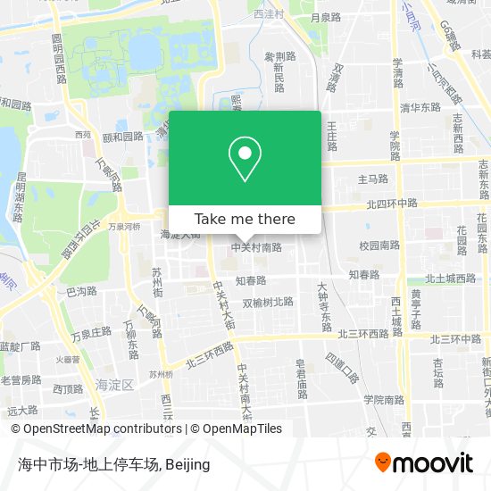 海中市场-地上停车场 map