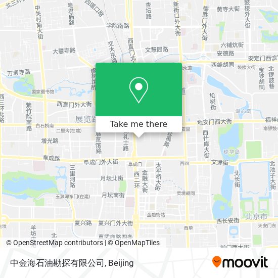 中金海石油勘探有限公司 map