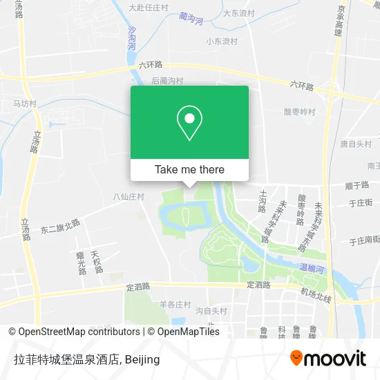 拉菲特城堡温泉酒店 map