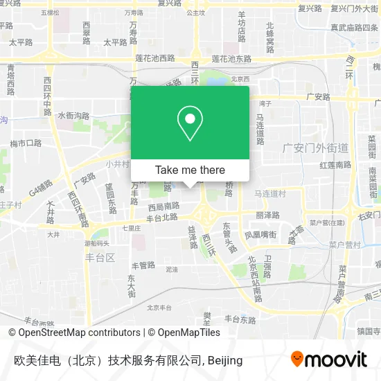欧美佳电（北京）技术服务有限公司 map