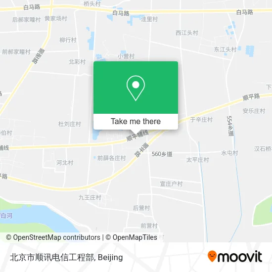 北京市顺讯电信工程部 map