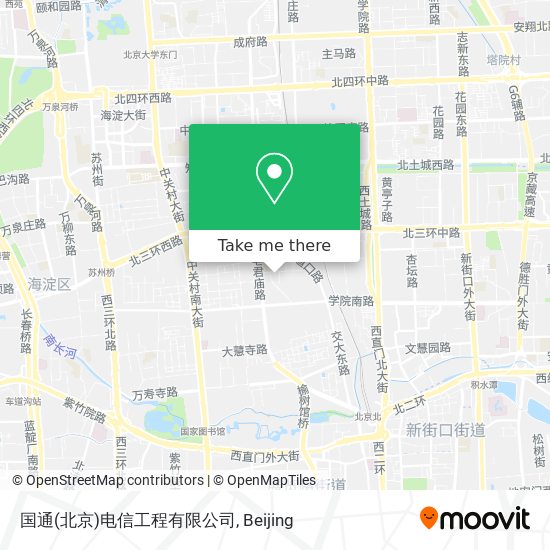 国通(北京)电信工程有限公司 map