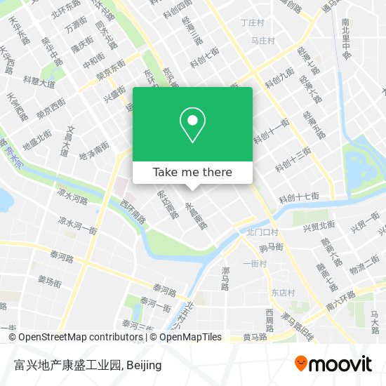 富兴地产康盛工业园 map
