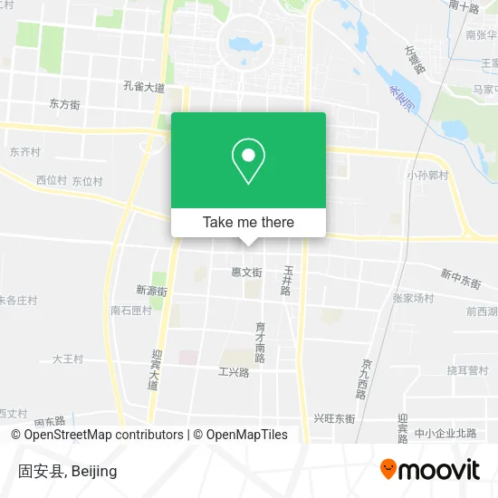 固安县 map
