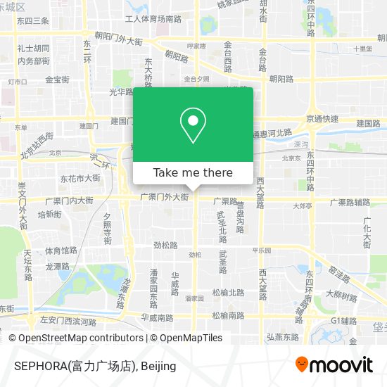 SEPHORA(富力广场店) map