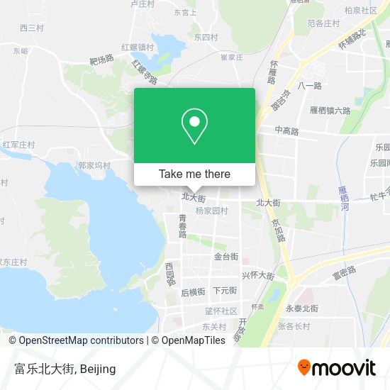 富乐北大街 map