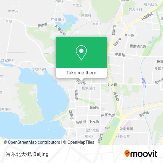 富乐北大街 map