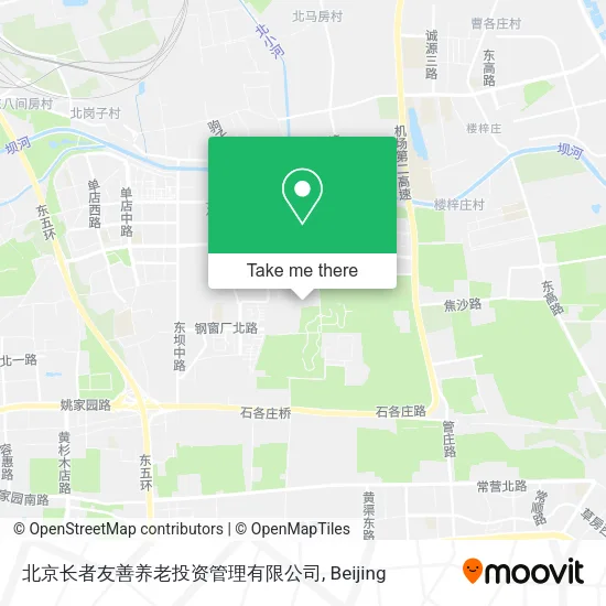 北京长者友善养老投资管理有限公司 map