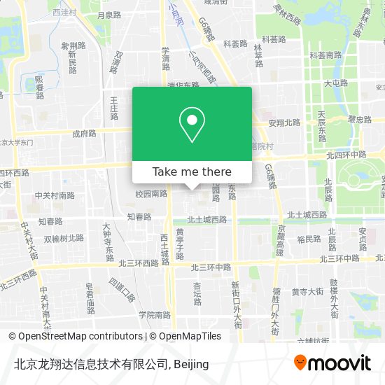 北京龙翔达信息技术有限公司 map
