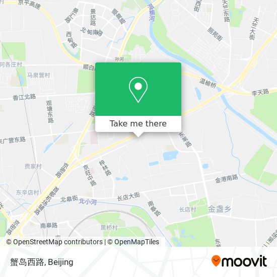 蟹岛西路 map