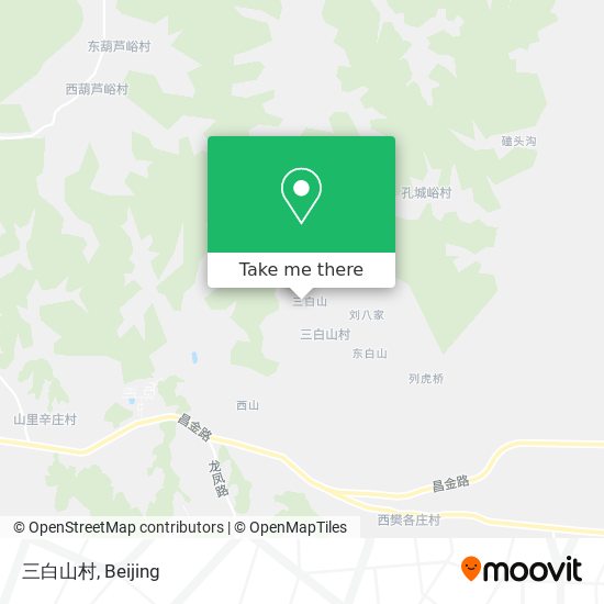 三白山村 map
