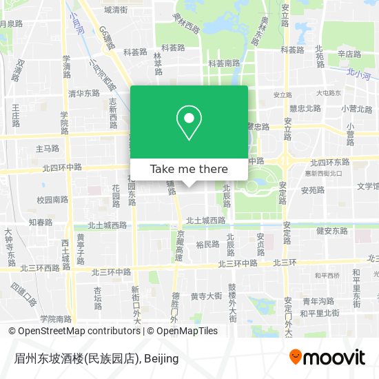 眉州东坡酒楼(民族园店) map
